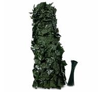 Siepe Artificiale Balcone Terrazzo Frangivista Verde con 100 Fascette in Omaggio