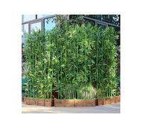 Siepe artificiale di bambù - Correttore da parete per pareti incrinate per esterni recinzione decorativa cortile ingresso scudo ecologico a base vegetale