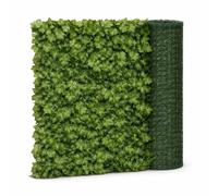 Siepe Artificiale Edera 1x3 m con Rete Ombreggiante PVC Foglie Decorative per Recinzioni Balconi Giardino Privacy Schermo Verde LEMAG SRL