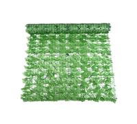Siepe Artificiale Edera Finta Rete Foglie Finte Parete Verde Frangivista Copri Ringhiera Copertura Balcone Privacy da Giardino Esterno per Recinzione Balconi(Light Sweet Potato)