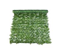 Siepe Artificiale Edera Finta Rete Foglie Finte Parete Verde Frangivista Copri Ringhiera Copertura Balcone Privacy da Giardino Esterno per Recinzione Balconi(Watermelon)