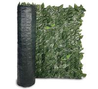 SIEPE ARTIFICIALE FINTA FOGLIE DI EDERA ROTOLO FRANGIVISTA RETE VERDE 1X3 1,5X3