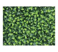 Siepe artificiale Ginevra verticale in polietilene 1x1 m verde