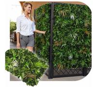 Siepe artificiale Pannello arredamento floreale Jungle 100 x 50 cm - Verdemax