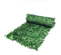 Siepe artificiale per balcone, giardino, Edera Rampicante Folta Coprente, Resistente alle Intemperie Misure: Lunghezza 3 metri, Altezza 1 metro.