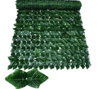 Siepe artificiale per la privacy, 50 x 300 cm, siepe verde per casa, giardino, balcone, decorazione resistente ai raggi UV, pianta finta per privacy istantanea