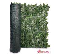 SIEPE Artificiale pvc lauro 1x3 mix rete ombreggiante sempreverde casa giardino