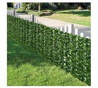 Siepe artificiale resistente ai raggi UV, recinzione da giardino, traliccio per esterni per ponti e ringhiere, perfetta per nuove soluzioni per la privacy della casa