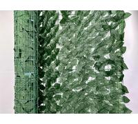 Siepe Artificiale Sintetica Rete Foglie Anticaduta Recinzione Edera Verde Rotolo