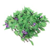 Siepe Artificiale Verde in PVC per Giardino e Casa, Effetto Realistico | Manutenzione Minima, Facile da Pulire, Protezione della Privacy, Decorazione per Balcone, Colore Verde