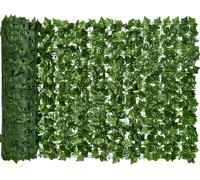 Siepe Edera Finta 1x3M Giardino Balcone Artificiale Sintetica Foglie Anticaduta