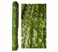 Siepe Edera Finta 1x3M Giardino Balcone Artificiale Sintetica Foglie Anticaduta