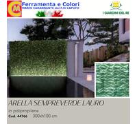 Siepe Finta 1 X 3 M Arella SempreVerde Foglie LAURO Artificiale Per Recinzione