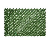 Siepe Finta Artificiale con Foglie Copri Ringhiera Verde Recinzione Edera Giardino Ornamentale Siepe Sintetica Balcone Rotolo 200x300 Cm 2x3 Metri