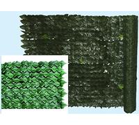 ROTOLO 20 MT SIEPE SEMPREVERDE FOGLIE EDERA H 100CM ARTIFICIALE SINTETICA RETE