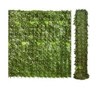 SIEPE ORNAMENTALE ARTIFICIALE CON FOGLIE LAURO- - mt.20x1h. - 1 rotolo T-REX