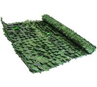 ROTOLO SIEPE SINTETICA ARTIFICIALE EDERA FOGLIA LAURO 3 x 1,5 mt 300 x 150 cm