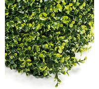 Siepe Sintetica Sempreverde Bosso Bicolore Invernale 50x100cm STI