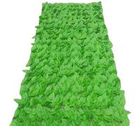 Siepi Artificiali 1 pz 50x100cm Rotolo di foglie artificiali Schermo for la privacy Siepe Muro Recinzione Balcone Pianta finta for facciate recinzioni barre Appeso Decorazione superiore(Style4)