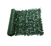 Siepi Artificiali 2 pezzi Rotolo di siepe edera artificiale Foglia verde Recinzione for la privacy for decorazione del giardino esterno 0,5 * 3 metri(Apple leaf B)