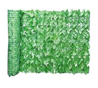 Siepi Artificiali Rotolo di schermatura for foglie artificiali Siepe edera artificiale Pannelli recinzione a verdi Schermatura for finta privacy Giardino esterno Cortile(Type A,0.5x1m)