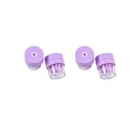 Siepificius 2 Set Contatti Strumento di Pulizia Delle Lenti Professionale Riutilizzabile Campeggio Viaggi Escursionismo Lenti Storage Container Accessori Viola, Set da 2 (viola), as description, come