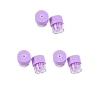 Siepificius 2 Set Contatti Strumento di Pulizia Delle Lenti Professionale Riutilizzabile Campeggio Viaggi Escursionismo Lenti Storage Container Accessori Viola, Set da 3 (viola), as description, come