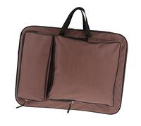 Siepificius 8K Canvas Artist Portfolio Carry Borsa a tracolla per disegno pittura nero, Caff, 49X36CM, come descrizione