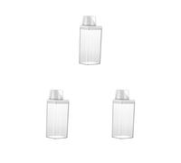 Siepificius Contenitore per riso dispensa con misurino, dispenser per detersivo per bucato, M (1100 ml), bianco, Set da 3 (bianco 1500 ml), 1500ml, come descrizione