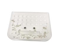 Siepificius Contenitore riutilizzabile del supporto dell'obiettivo dell'occhio 24 griglia per il tavolo da collezione all'aperto, bianco, 26.8cmx20cmx3.1cm, come descrizione