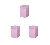 Siepificius Copertura per lavatrice Asciugatrice Automatica Rondella Protector Casa Hotel Bagno Bagno Guardia Panno Accessori Argento S, Set da 3 (rosa L), L, come descrizione