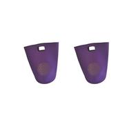 Siepificius Custodia per il trasporto di ciotole di cristallo per yoga da viaggio 22,9 cm, blu 22,9 cm, Set da 2 (viola 25,4 cm), 10 pollici, come descrizione