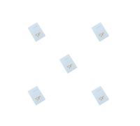 Siepificius Custodia protettiva per passaporti con controllo di sicurezza, 10 pezzi, colore rosa, Set da 5 (azzurro), as description, come descrizione