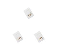 Siepificius Custodia protettiva per passaporti con controllo di sicurezza, 10 pezzi, colore rosa, Set da 3 (bianco), as description, come descrizione