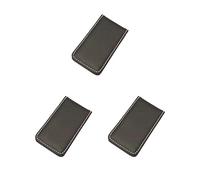 Siepificius Fermasoldi magnetico per banconote, con morsetto per banconote, nero, 60 x 41 x 8 mm, Set da 3 (caffè 80 x 46 x 8 mm), 80x46x8mm, come descrizione