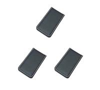 Siepificius Fermasoldi magnetico per banconote, con morsetto per banconote, nero, 60 x 41 x 8 mm, Set da 3 (nero 80 x 46 x 8 mm), 80x46x8mm, come descrizione