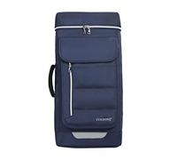 Siepificius Hulusi - Borsa con manico regolabile, zaino in spalla per prestazioni all'aperto, Blu, 60x27x11cm, come descrizione
