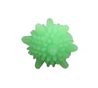 Siepificius Set di 2 palline riutilizzabili in PVC per asciugare le macchie della lavatrice, ammorbidiscono il tessuto, Verde, as description, come descrizione