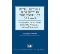 Sierd J. Schaafs Intellectual Property in the Conflict of La (Copertina rigida)