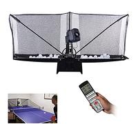 SIERINO Macchina Robot da Ping Pong - Lanciatore Multi-rotazione per Ping-pong con Rete per Riciclare Palline, Raccolta Automatica della Palla e Macchina per il Servizio per L'allenamento