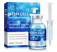 Siero a cellule staminali per viso e corpo, Microneedling Siero antietà fiala per ridurre le rughe e rassodare la pelle, essenza viso idratante per uso con e senza micro needling