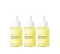 Siero al glutatione per macchie scure, siero viso illuminante alla niacinamide, correttore per macchie e incarnato irregolare, siero coreano per la luminosità della pelle