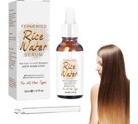 Siero All'Acqua Di Riso Fermentato, per La Crescita Dei Capelli, Diradamento E C