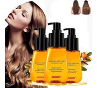 Siero anti-crespo per capelli, Essenza per capelli idratante e nutriente, Morocco Silk Bright Hair Care per capelli secchi, ricci e danneggiati