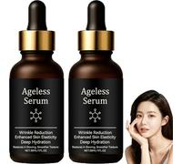 Siero anti-invecchiamento per donne, siero Ageless per rassodare e levigare la pelle, idratazione profonda, leviga le rughe e le linee sottili, adatto a tutti i tipi di pelle. (2 pezzi)