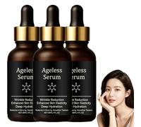 Siero anti-invecchiamento per donne, siero Ageless per rassodare e levigare la pelle, idratazione profonda, leviga le rughe e le linee sottili, adatto a tutti i tipi di pelle. (3 pezzi)