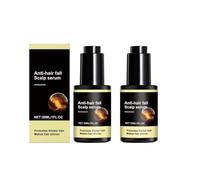 Siero anticaduta per il cuoio capelluto, olio nutriente rigenerante per capelli, arricchito con olio di radice di zenzero, adatto per infoltire e riparare i follicoli piliferi, adatto a uomini e donne