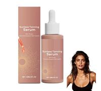 Siero Autoabbronzante, Gocce Autoabbronzanti, Gocce Bronzanti per Viso e Corpo, Aglio Progressivo e Durevole Senza Sole, per tutti i Tipi di Pelle