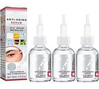 Siero avanzato anti-rughe profondo da 30 ml, siero avanzato antirughe, siero anti-invecchiamento al collagene, siero rassodante anti rughe, siero viso acido ialuronico per viso (3 pezzi)
