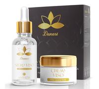 Siero Bava di Lumaca Viso e Crema Viso Acido Ialuronico Effetto Filler Extraforte in Confezione Regalo - Made in Italy